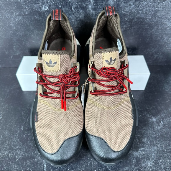 ADIDAS NMD R1 TR CARDBOARD MENS SHOES SIZE 9.5 NEW - Picture 2 of 10